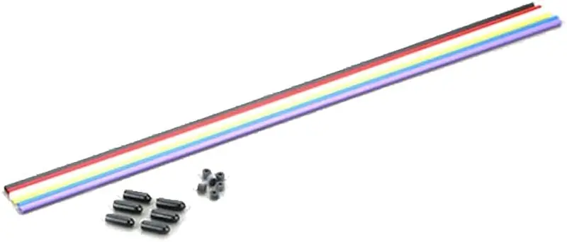 Antenna Tube Assorted With Caps 1
