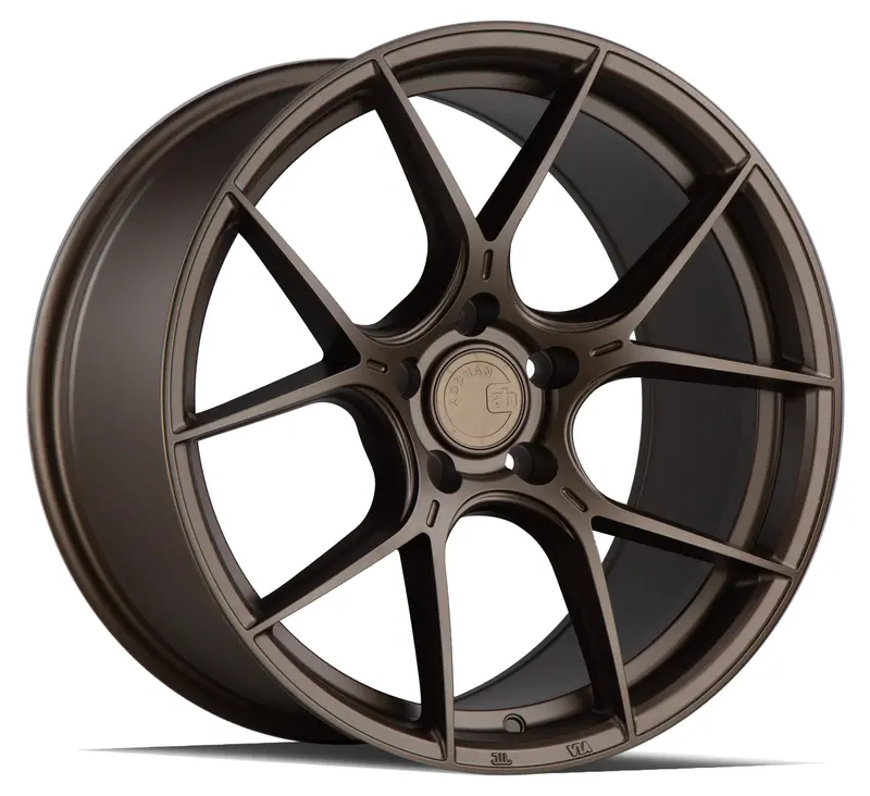 Aodhan Ah-11 18X8.5 5X112 Et35 Matte Bronze Concave 5-Spoke Wheel 1