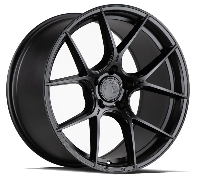 Aodhan Ah-11 18X9.5 5X120 Et35 Matte Black Concave 5-Spoke Wheel 1