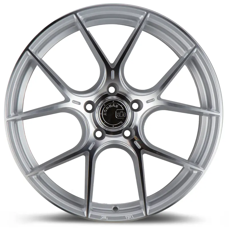 Aodhan Ah-11 19X8.5 5X114.3 Et35 Silver Machined Concave 5-Spoke Wheel 2