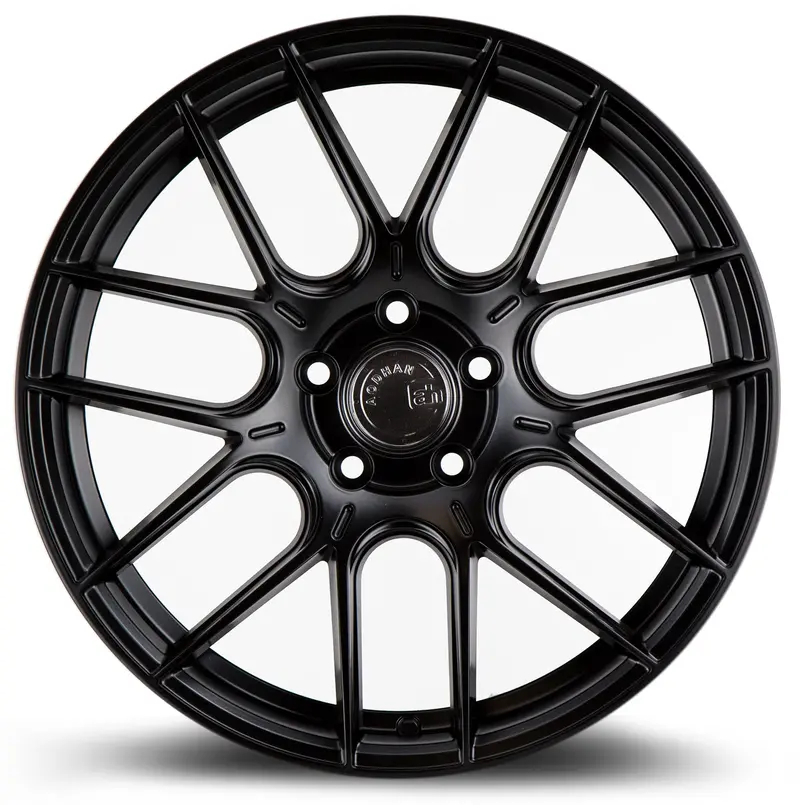Aodhan Ah-X 18X8.5 5X120 Et35 Matte Black Concave Wheel 2