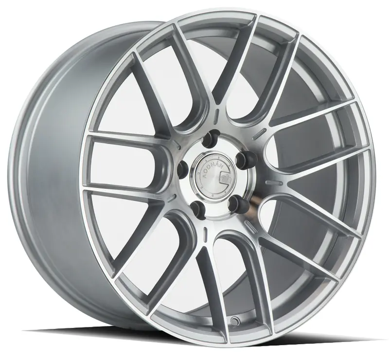 Aodhan Ah-X 18X9.5 5X114.3 Et35 Silver Machined Concave Wheel 1