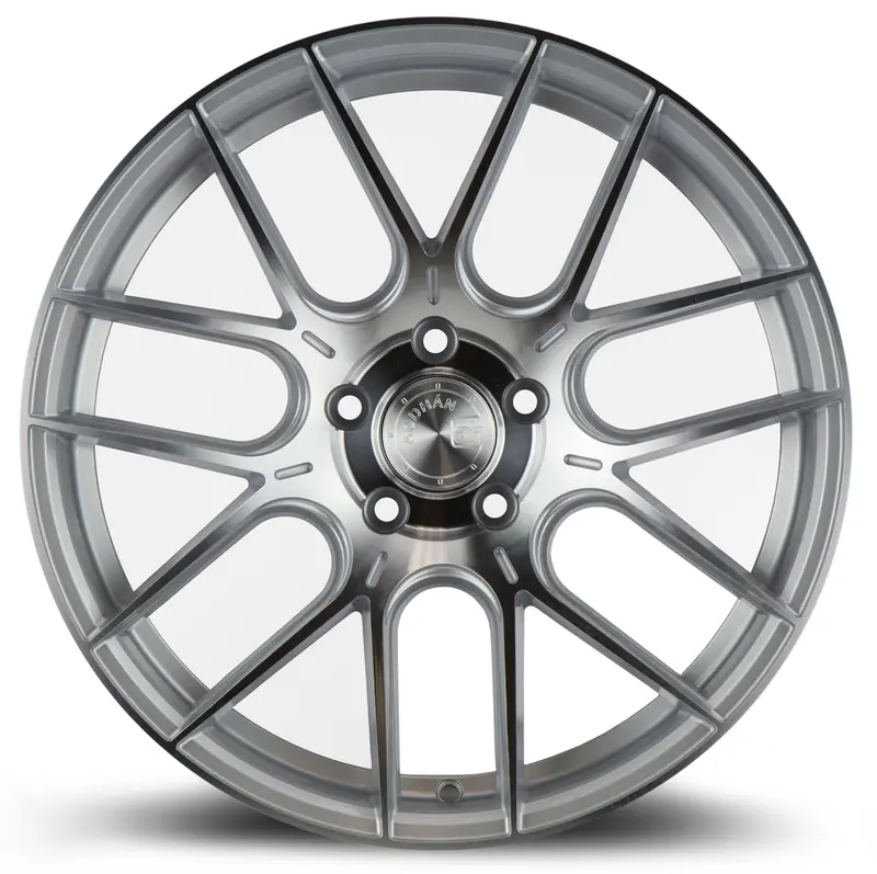 Aodhan Ah-X 18X9.5 5X114.3 Et35 Silver Machined Concave Wheel 2