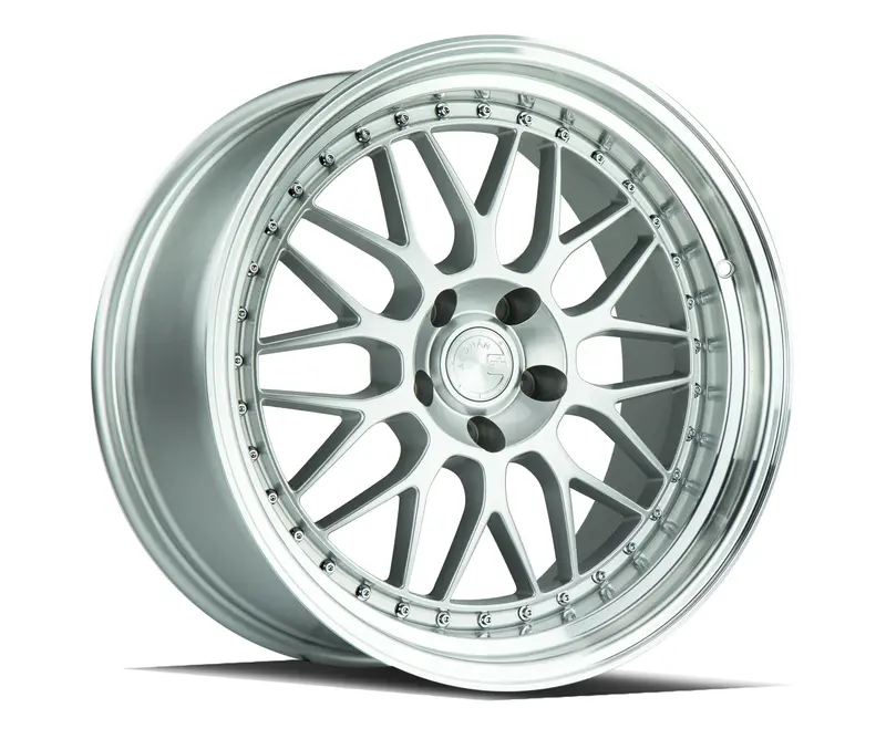 Aodhan Ah02 19X9.5 5X114.3 Et12 Silver Machined Lip Deep Dish Wheel 1