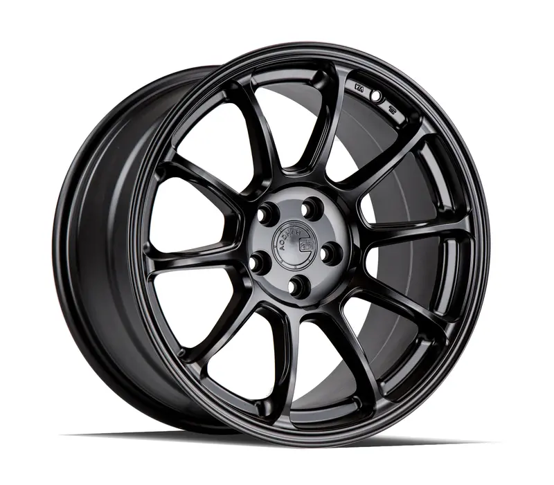 Aodhan Ah06 17X9 5X100 Et35 Matte Black Concave Wheel 1