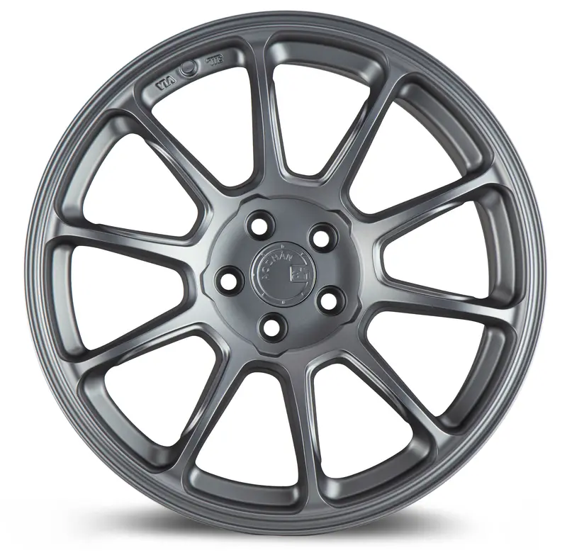 Aodhan Ah06 17X9 5X114.3 Et35 Matte Gray Concave Wheel 2