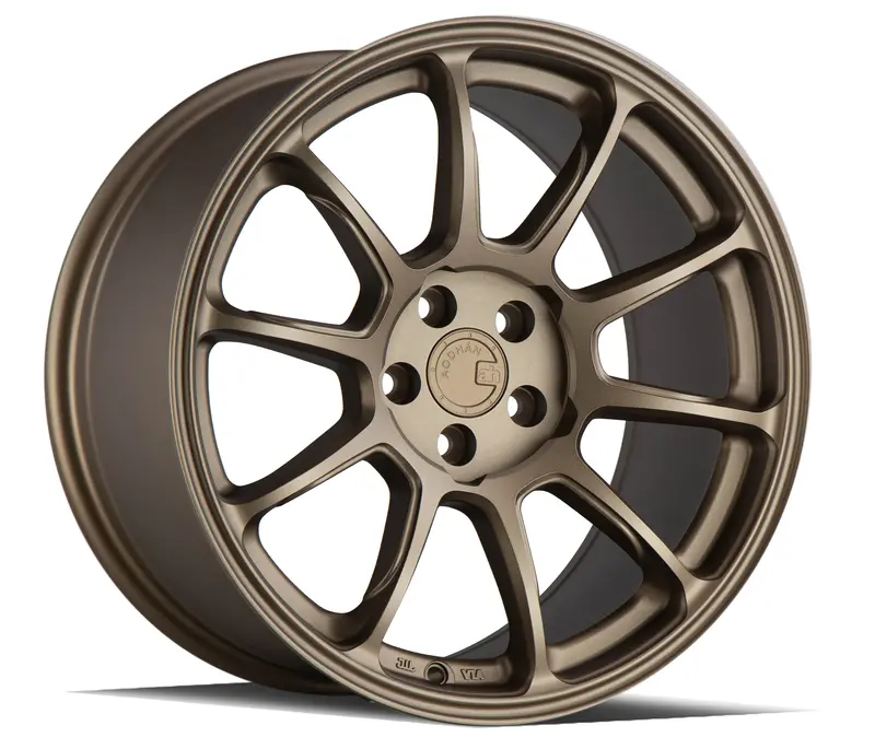 Aodhan Ah06 17X9 5X114.3 Et35 Textured Bronze Concave Wheel 1