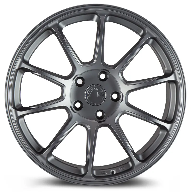 Aodhan Ah06 18X10 5X114.3 Et25 Matte Gray Concave Wheel 2