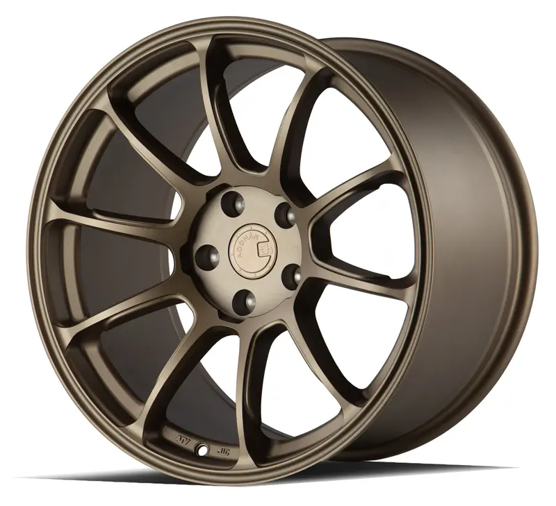 Aodhan Ah06 18X10 5X114.3 Et25 Textured Bronze Concave Wheel 2