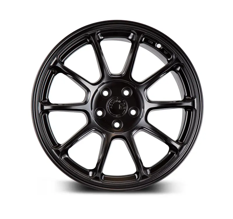 Aodhan Ah06 18X9 5X100 Et30 Matte Black Concave Wheel 2