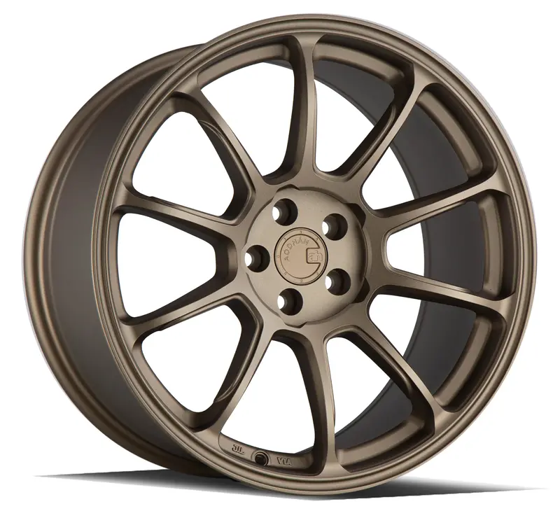 Aodhan Ah06 18X9 5X100 Et30 Textured Bronze Concave Wheel 1