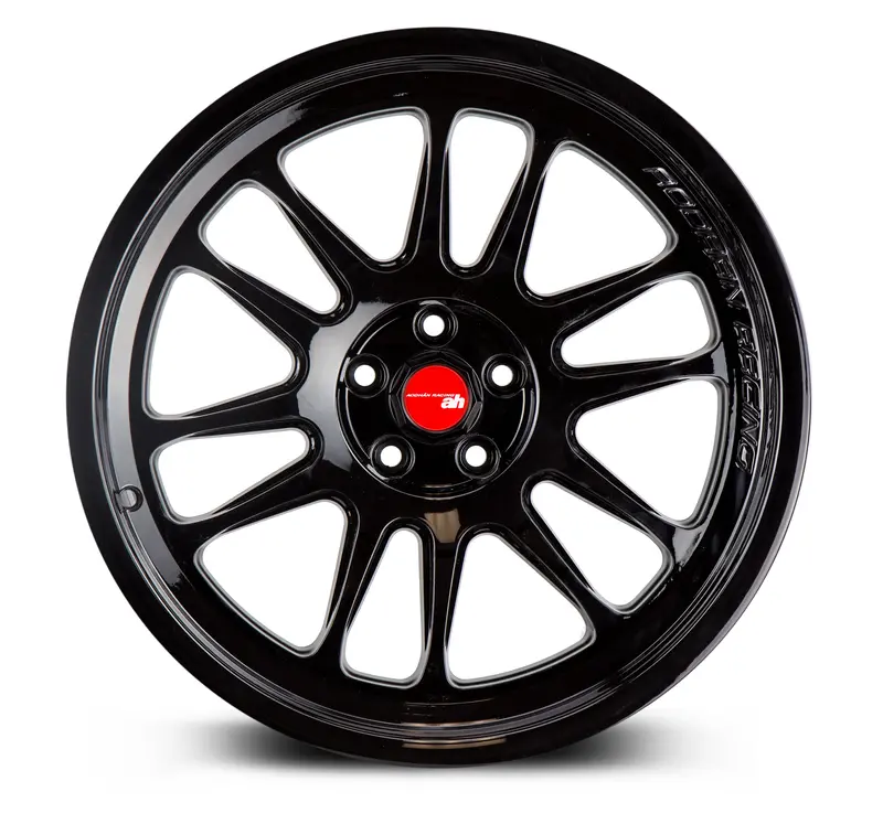 Aodhan Ah07 18X8.5 5X100 Et35 Gloss Black Concave Lip Wheel 2