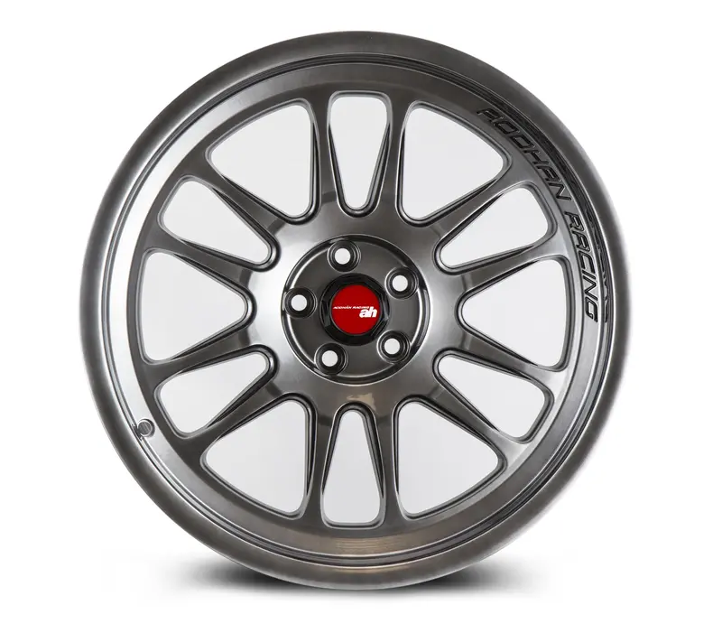Aodhan Ah07 18X8.5 5X100 Et35 Hyper Black Concave Lip Wheel 2