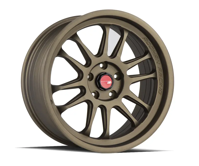 Aodhan Ah07 18X8.5 5X100 Et35 Textured Bronze Concave Lip Wheel 1