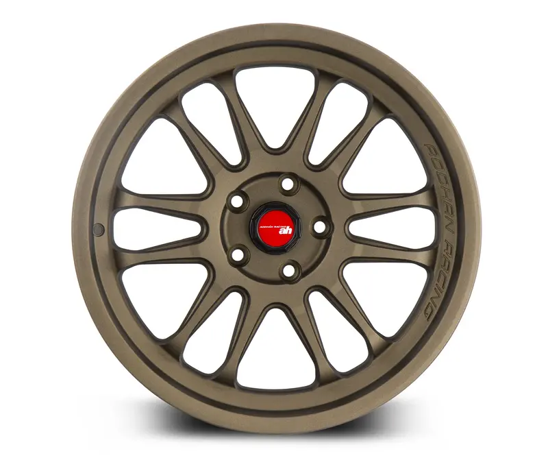Aodhan Ah07 18X8.5 5X100 Et35 Textured Bronze Concave Lip Wheel 2