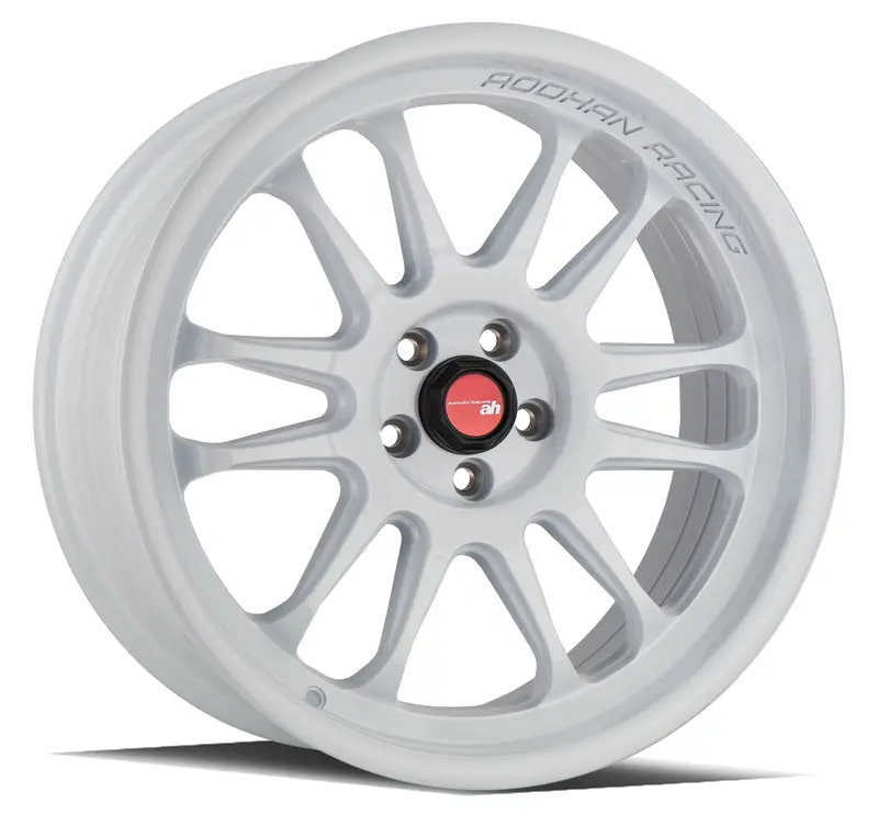Aodhan Ah07 18X9.5 5X100 Et35 Gloss White Concave Lip Wheel 1