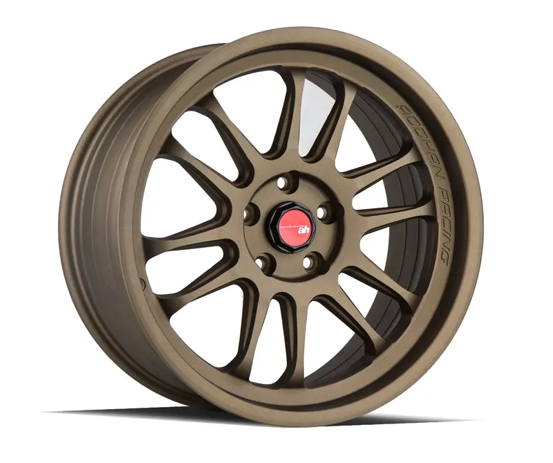 Aodhan Ah07 18X9.5 5X100 Et35 Textured Bronze Concave Lip Wheel 1