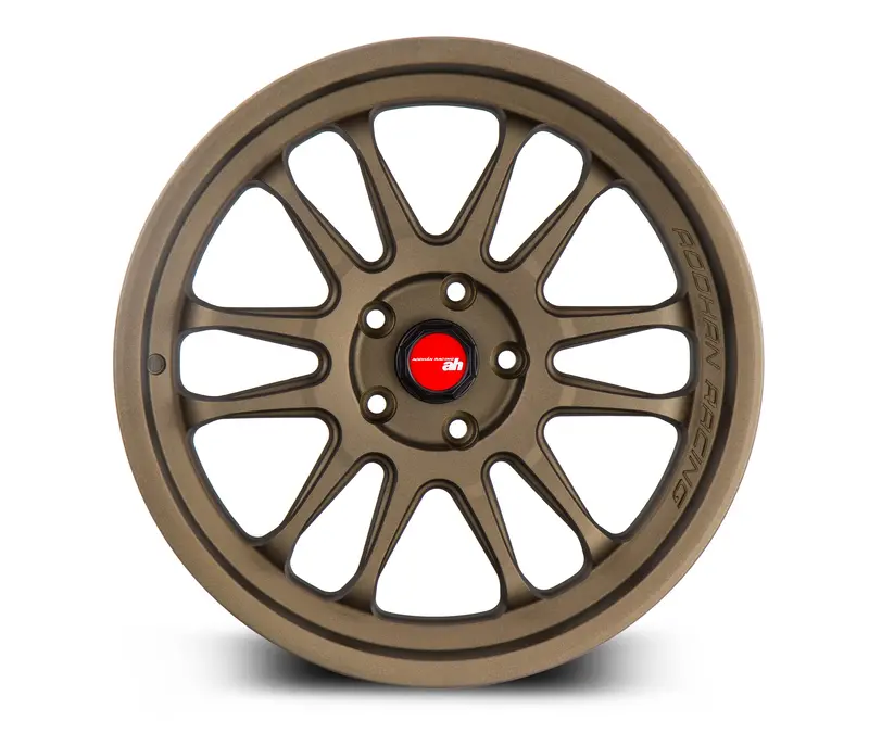 Aodhan Ah07 18X9.5 5X100 Et35 Textured Bronze Concave Lip Wheel 2