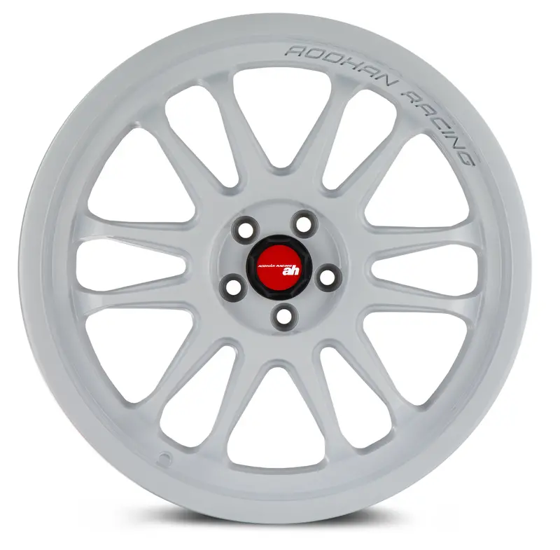 Aodhan Ah07 18X9.5 5X114.3 Et30 Gloss White Concave Lip Wheel 2