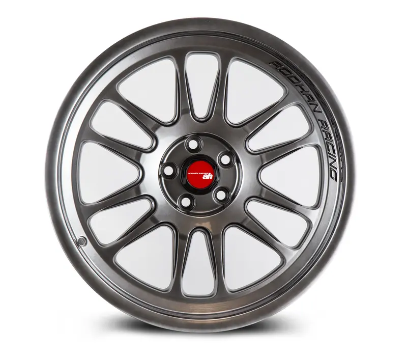 Aodhan Ah07 18X9.5 5X114.3 Et30 Hyper Black Concave Lip Wheel 2