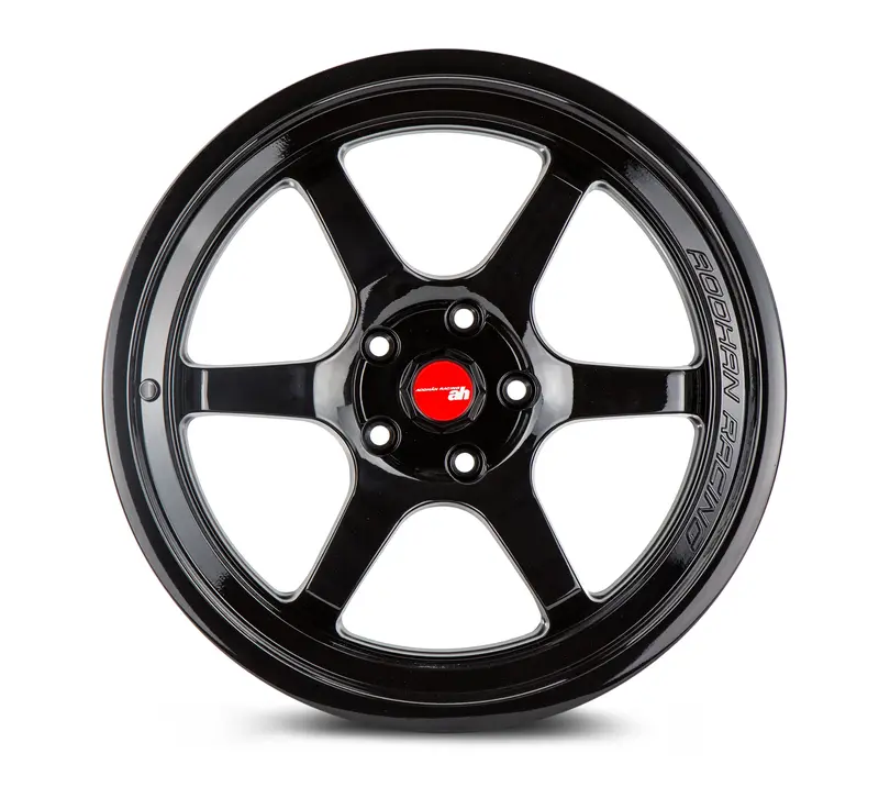 Aodhan Ah08 18X9.5 5X114.3 Et30 Gloss Black Concave Lip Wheel 2