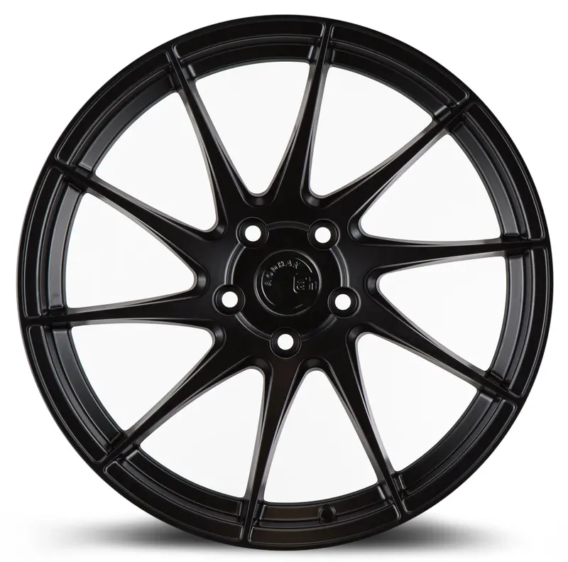 Aodhan Ah09 18X8.5 5X100 Black Concave Wheel Directional Ds 2