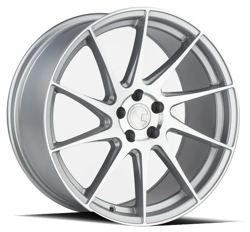 Aodhan Ah09 18X8.5 5X108 Silver Concave Wheel Directional Ds 1