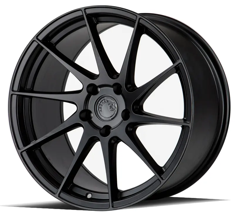 Aodhan Ah09 18X8.5 5X112 Black Concave Wheel Directional Ps 1