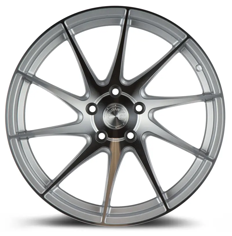 Aodhan Ah09 18X9.5 5X100 Silver Machined Concave Wheel Directional Ds 2