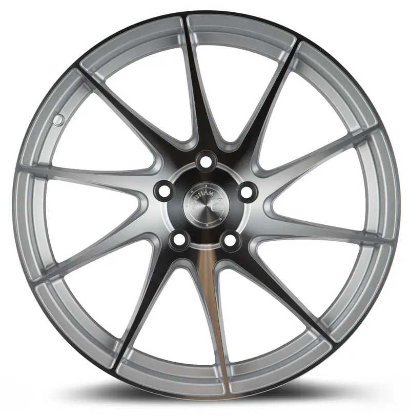 Aodhan Ah09 18X9.5 5X114.3 Silver Concave Wheel Directional Ps 2