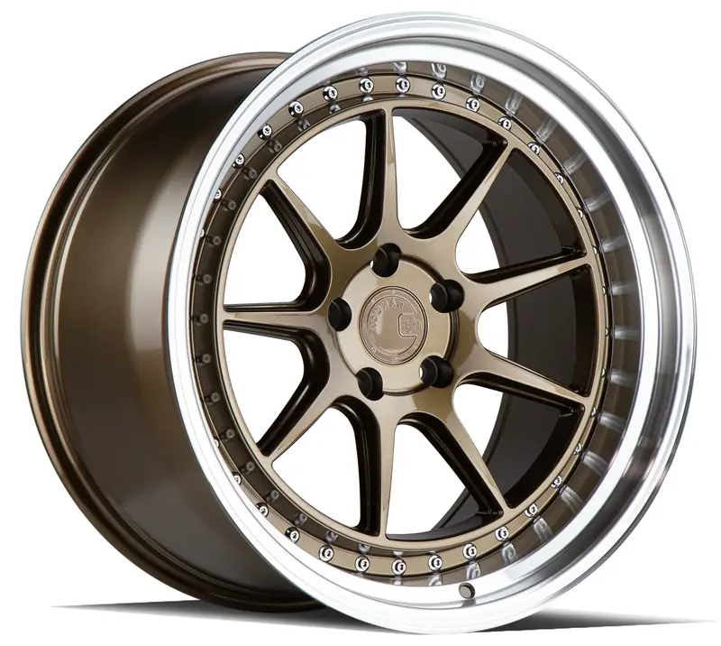 Aodhan Ds-X 18X10.5 5X114.3 Et15 Bronze Machined Lip Wheel 1