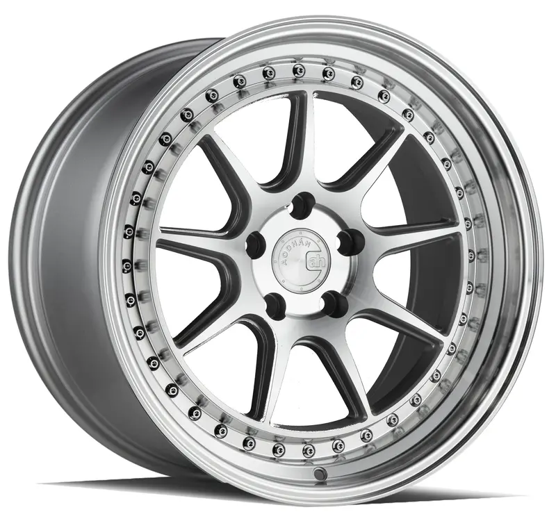 Aodhan Ds-X 18X10.5 5X114.3 Et22 Silver Machined Wheel 1