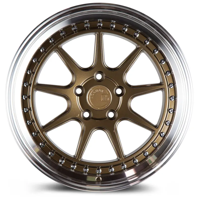 Aodhan Ds-X 18X8.5 5X100 Et35 Bronze Machined Lip Wheel 2