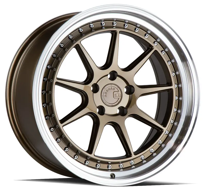 Aodhan Ds-X 18X9.5 5X114.3 Et30 Bronze Machined Lip Wheel 1