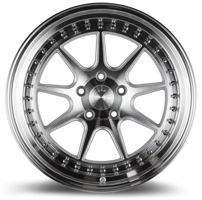 Aodhan Ds-X 19X9.5 5X114.3 Et15 Silver Machined Wheel 2