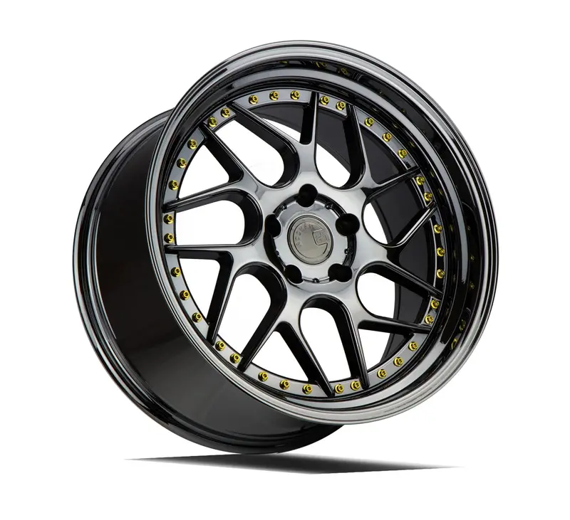 Aodhan Ds01 18X10.5 5X114.3 Et15 Twisted Spoke Black Vacuum Wheel 2