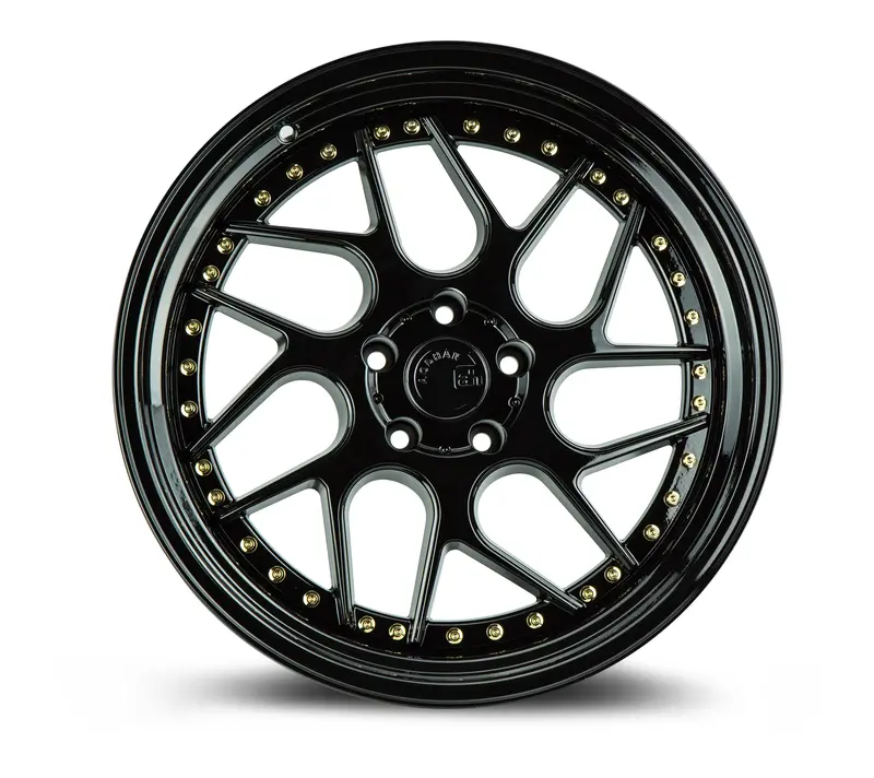 Aodhan Ds01 18X8.5 5X114.3 Et35 Twisted Spoke Black Deep Dish Wheel 2
