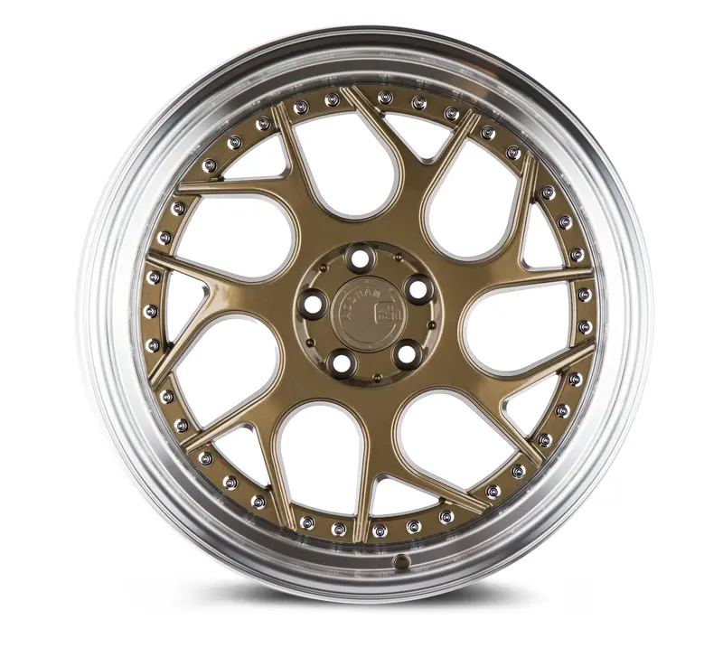 Aodhan Ds01 18X9.5 5X114.3 Et30 Twisted Spoke Bronze Deep Dish Wheel 2