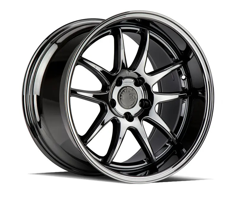 Aodhan Ds02 18X10.5 5X114.3 Et15 Black Vacuum 5-Spoke Concave Wheel 1