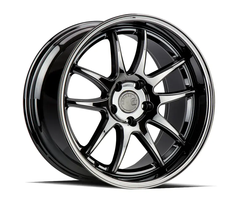 Aodhan Ds02 18X9.5 5X114.3 Et15 Black Vacuum 5-Spoke Concave Wheel 1