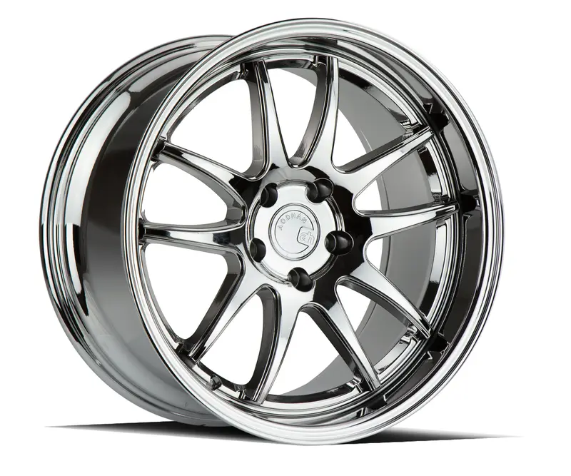 Aodhan Ds02 18X9.5 5X114.3 Et22 Chrome 5-Spoke Concave Wheel 1