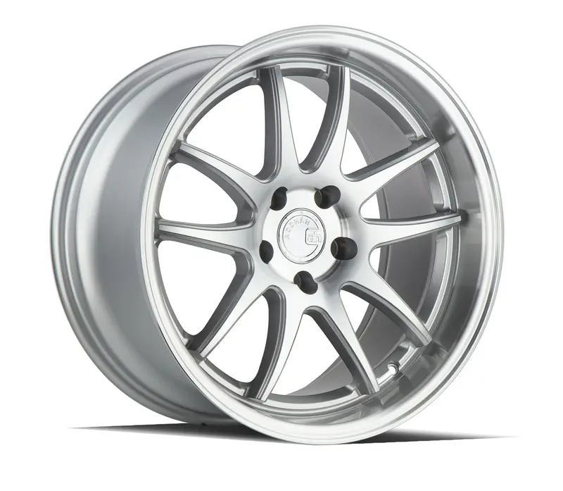 Aodhan Ds02 18X9.5 5X114.3 Et22 Silver 5-Spoke Machined Lip Wheel 1