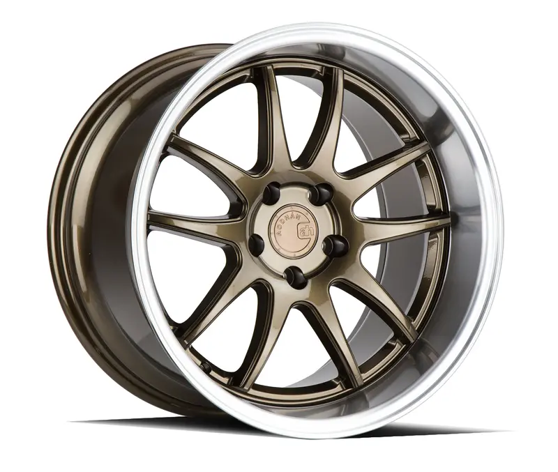 Aodhan Ds02 19X11 5X114.3 Et22 Bronze 5-Spoke Machined Lip Wheel 1