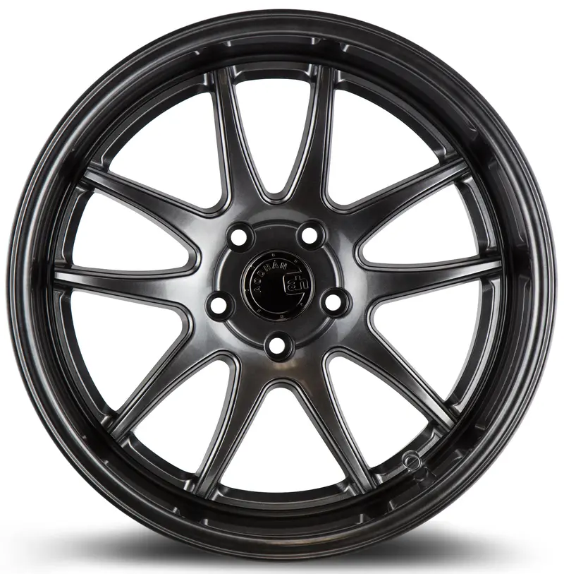 Aodhan Ds02 19X11 5X114.3 Et22 Hyper Black 5-Spoke Concave Wheel 2