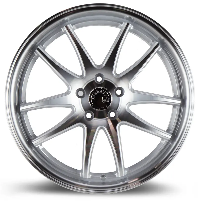 Aodhan Ds02 19X8.5 5X114.3 Et35 Silver 5-Spoke Machined Lip Wheel 2