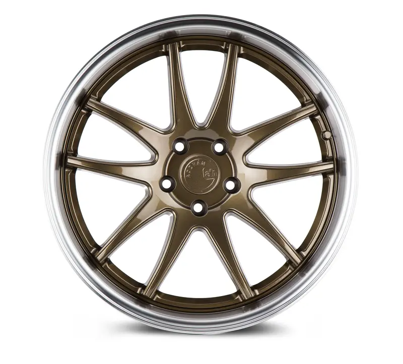 Aodhan Ds02 19X9.5 5X114.3 Et15 Bronze 5-Spoke Machined Lip Wheel 2