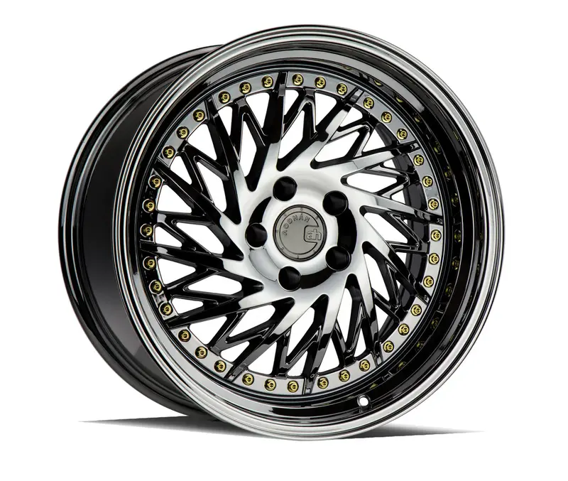 Aodhan Ds03 18X10.5 5X114.3 Et22 Black Vacuum Directional Lip Wheel Ps 1