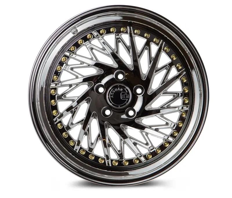 Aodhan Ds03 18X9.5 5X100 Et35 Chrome Directional Lip Wheel Ps 2