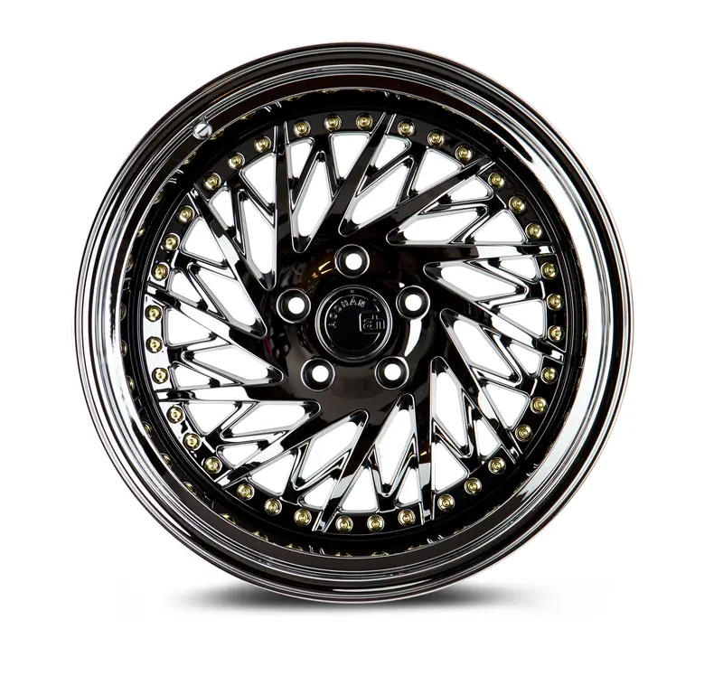 Aodhan Ds03 18X9.5 5X114.3 Et30 Black Vacuum Directional Lip Wheel Ds 2