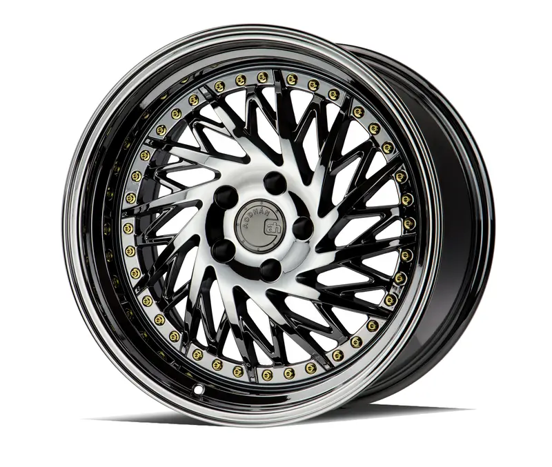 Aodhan Ds03 18X9.5 5X114.3 Et30 Black Vacuum Directional Lip Wheel Ps 1
